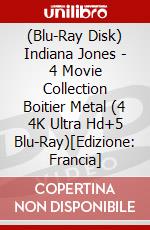 (Blu-Ray Disk) Indiana Jones - 4 Movie Collection Boitier Metal (4 4K Ultra Hd+5 Blu-Ray)[Edizione: Francia] brd