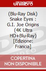 (Blu-Ray Disk) Snake Eyes : G.I. Joe Origins (4K Ultra HD+Blu-Ray) [Edizione: Francia] brd