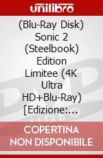 (Blu-Ray Disk) Sonic 2 (Steelbook) Edition Limitee (4K Ultra HD+Blu-Ray) [Edizione: Francia] brd