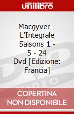 Macgyver - L'Integrale Saisons 1 - 5 - 24 Dvd [Edizione: Francia] dvd