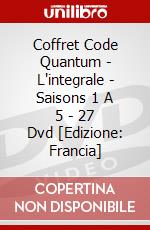 Coffret Code Quantum - L'integrale - Saisons 1 A 5 - 27 Dvd [Edizione: Francia] dvd