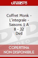 Coffret Monk - L'integrale - Saisons 1 A 8 - 32 Dvd dvd