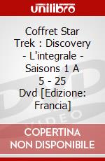 Coffret Star Trek : Discovery - L'integrale - Saisons 1 A 5 - 25 Dvd [Edizione: Francia] dvd