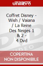 Coffret Disney - Wish / Vaiana / La Reine Des Neiges 1 & 2 - 4 Dvd dvd