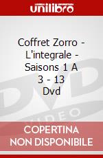 Coffret Zorro - L'integrale - Saisons 1 A 3 - 13 Dvd dvd