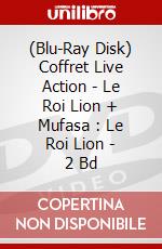 (Blu-Ray Disk) Coffret Live Action - Le Roi Lion + Mufasa : Le Roi Lion - 2 Bd brd
