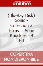 (Blu-Ray Disk) Sonic - Collection 3 Films + Serie Knuckles - 4 Bd brd