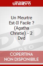 Un Meurtre Est-Il Facile ? (Agatha Christie) - 2 Dvd dvd