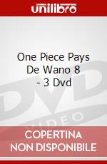 One Piece Pays De Wano 8 - 3 Dvd dvd