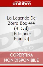 La Legende De Zorro Box 4/4 (4 Dvd) [Edizione: Francia] dvd