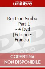 Roi Lion Simba - Part 1 - 4 Dvd [Edizione: Francia] dvd