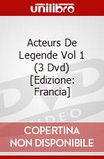 Acteurs De Legende Vol 1 (3 Dvd) [Edizione: Francia] dvd