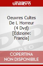 Oeuvres Cultes De L Horreur (4 Dvd) [Edizione: Francia] dvd