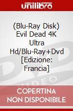 (Blu-Ray Disk) Evil Dead 4K Ultra Hd/Blu-Ray+Dvd [Edizione: Francia] brd