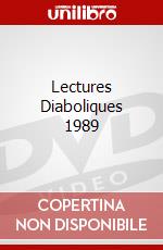 Lectures Diaboliques 1989 dvd