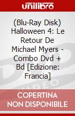 (Blu-Ray Disk) Halloween 4: Le Retour De Michael Myers - Combo Dvd + Bd [Edizione: Francia] brd