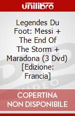 Legendes Du Foot: Messi + The End Of The Storm + Maradona (3 Dvd) [Edizione: Francia] dvd