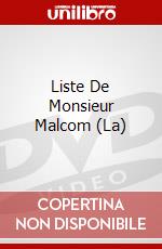 Liste De Monsieur Malcom (La) dvd