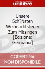 Unsere Sch?Nsten Weihnachtslieder Zum Mitsingen [Edizione: Germania] dvd