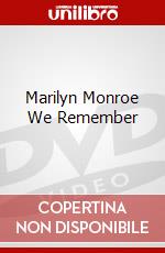 Marilyn Monroe We Remember dvd