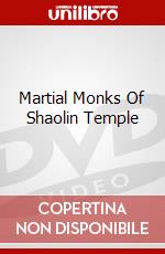 Martial Monks Of Shaolin Temple dvd