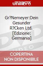 Gr?Nemeyer:Dein Gesunder R?Cken Ltd. [Edizione: Germania] dvd