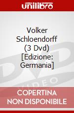 Volker Schloendorff (3 Dvd) [Edizione: Germania] dvd