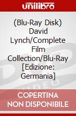 (Blu-Ray Disk) David Lynch/Complete Film Collection/Blu-Ray [Edizione: Germania] brd