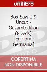 Box Saw 1-9 Uncut - Gesamtedition (8Dvds) [Edizione: Germania] dvd