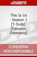 This Is Us - Season 1  [5 Dvds] [Edizione: Germania] dvd