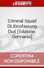 Criminal Squad Dt.Kinofassung Dvd [Edizione: Germania] dvd