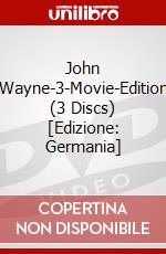 John Wayne-3-Movie-Edition (3 Discs) [Edizione: Germania] dvd