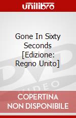 Gone In Sixty Seconds [Edizione: Regno Unito] dvd