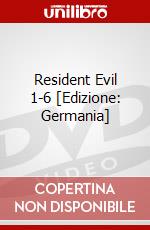 Resident Evil 1-6 [Edizione: Germania] dvd