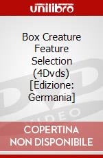Box Creature Feature Selection (4Dvds) [Edizione: Germania] dvd