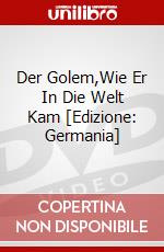 Der Golem,Wie Er In Die Welt Kam [Edizione: Germania] dvd