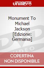 Monument To Michael Jackson [Edizione: Germania] dvd