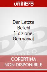 Der Letzte Befehl [Edizione: Germania] dvd
