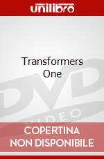 Transformers One dvd