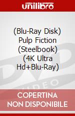 (Blu-Ray Disk) Pulp Fiction (Steelbook) (4K Ultra Hd+Blu-Ray)