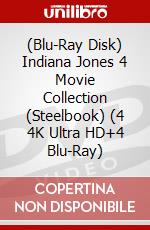 (Blu-Ray Disk) Indiana Jones 4 Movie Collection (Steelbook) (4 4K Ultra HD+4 Blu-Ray)