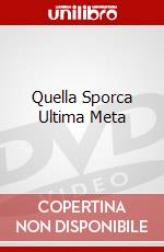 Quella Sporca Ultima Meta dvd