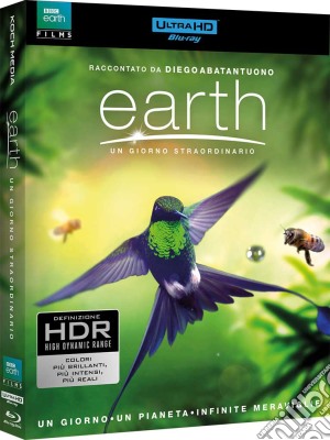 (Blu-Ray Disk) Earth - Un Giorno Straordinario (4K Ultra Hd+Blu-Ray) film in dvd di Richard Dale,Peter Webber