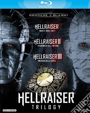(Blu Ray Disk) Hellraiser Trilogy (3 Blu-Ray) film in blu ray disk di Clive Barker,Anthony Hickox,Tony Randel