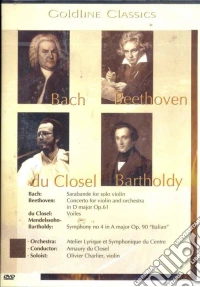 Goldline Classics : Bach, Beethoven, Du Closel, Bartholdy [Edizione: Germania] dvd