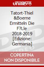 Tatort-Thiel &Boerne Ermitteln Die F?Lle 2018-2019 [Edizione: Germania] dvd