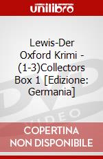 Lewis-Der Oxford Krimi - (1-3)Collectors Box 1 [Edizione: Germania] dvd