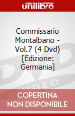Commissario Montalbano - Vol.7 (4 Dvd) [Edizione: Germania] dvd
