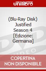 (Blu-Ray Disk) Justified Season 4 [Edizione: Germania] brd