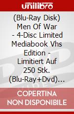 (Blu-Ray Disk) Men Of War - 4-Disc Limited Mediabook Vhs Edition - Limitiert Auf 250 Stk. (Blu-Ray+Dvd) [Edizione: Germania] brd